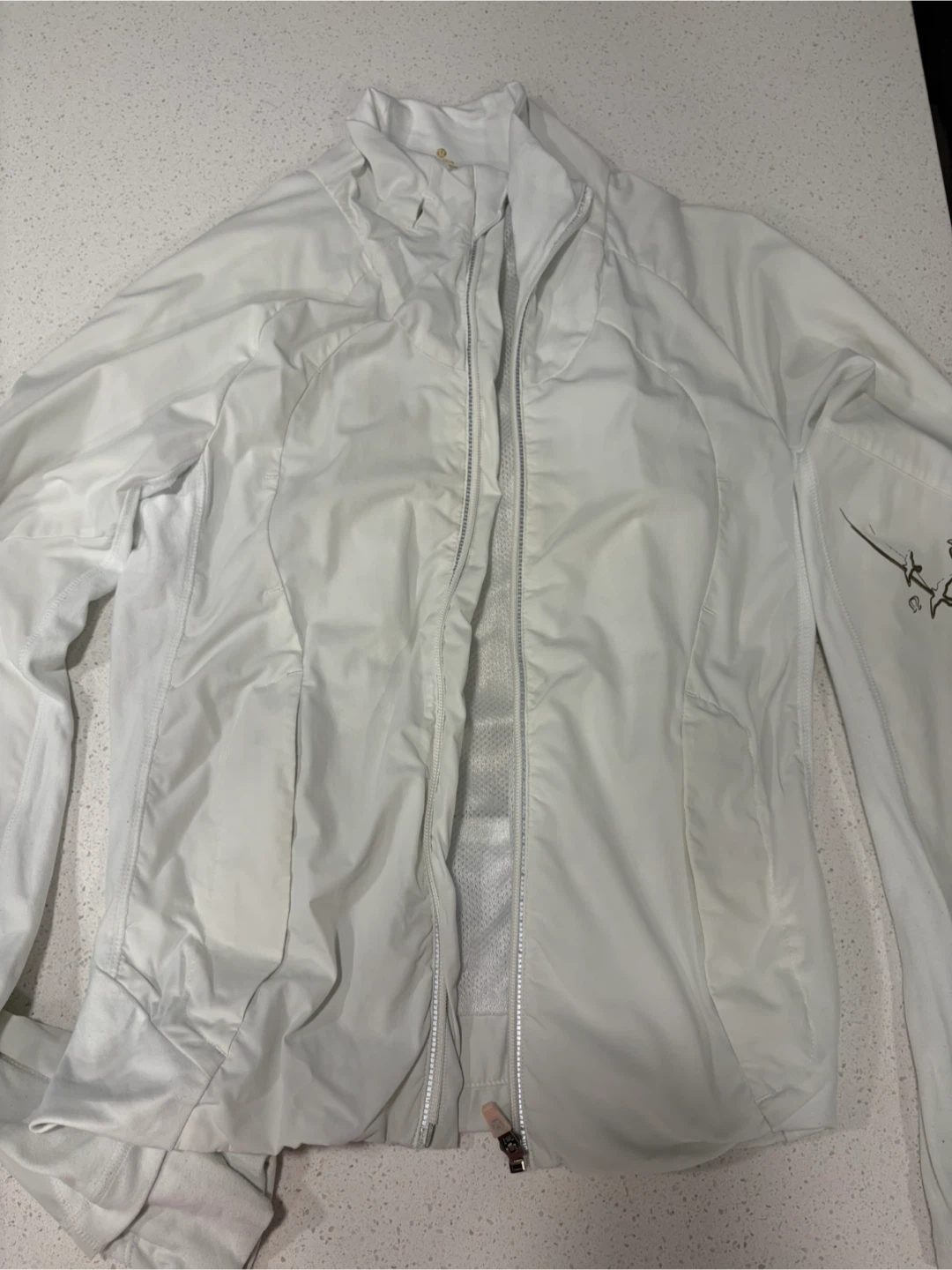 Lululemon White Zip-Up Jacket - photo 5
