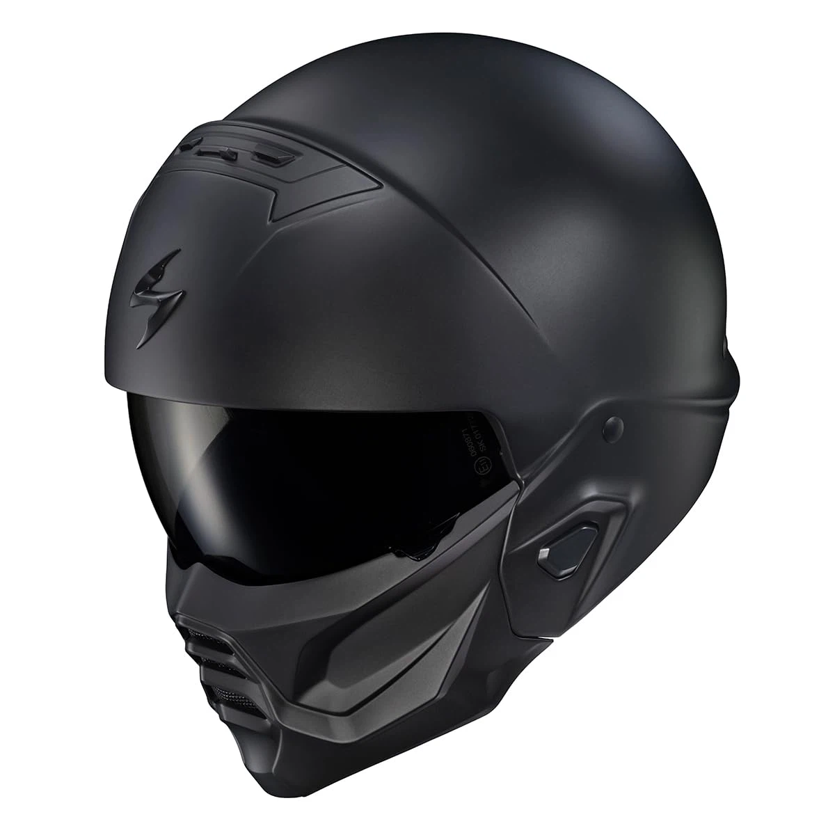 ScorpionEXO Covert 2 Motorcycle Helmet Matte Black – Medium