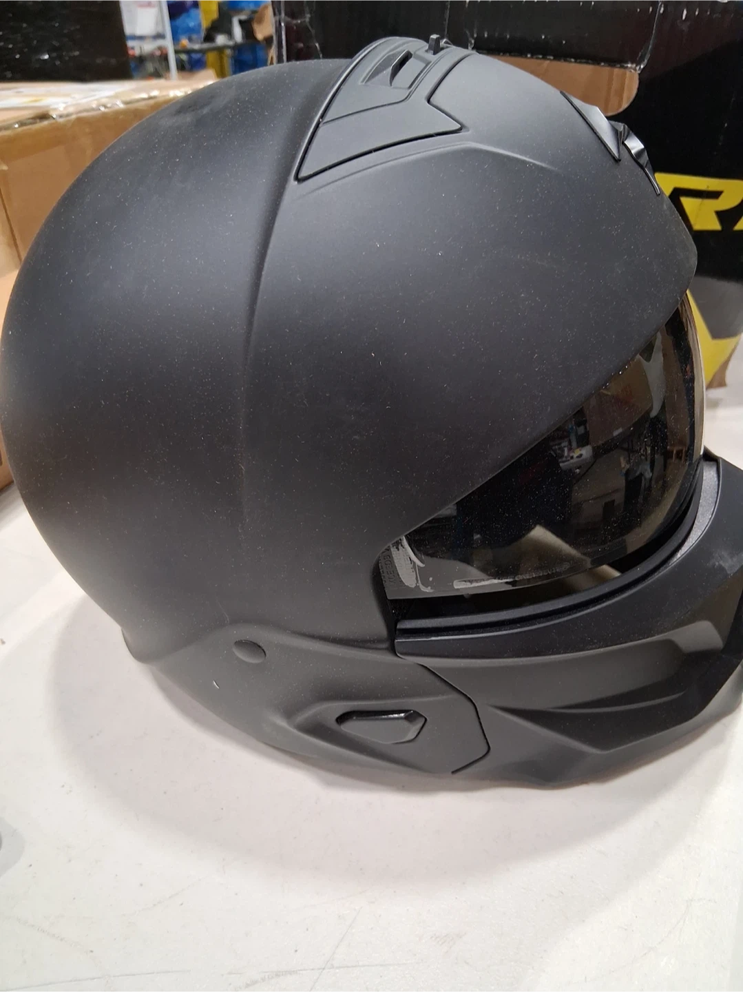 ScorpionEXO Covert 2 Motorcycle Helmet Matte Black – Medium - photo 2