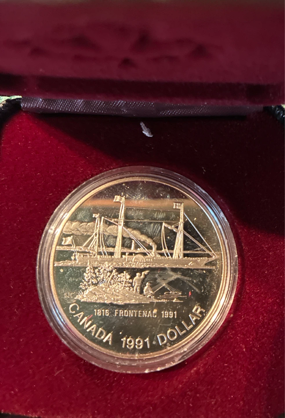 1991 Royal Canadian Mint Proof Dollar