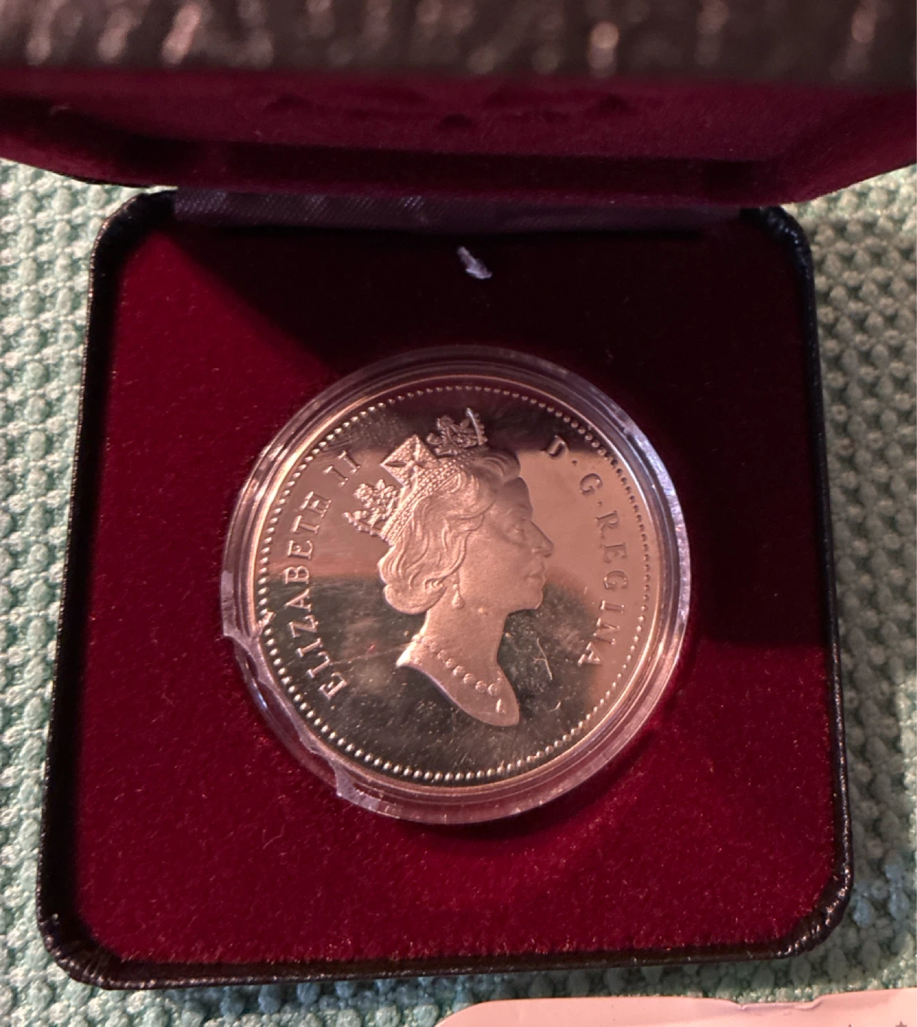 1991 Royal Canadian Mint Proof Dollar - photo 4