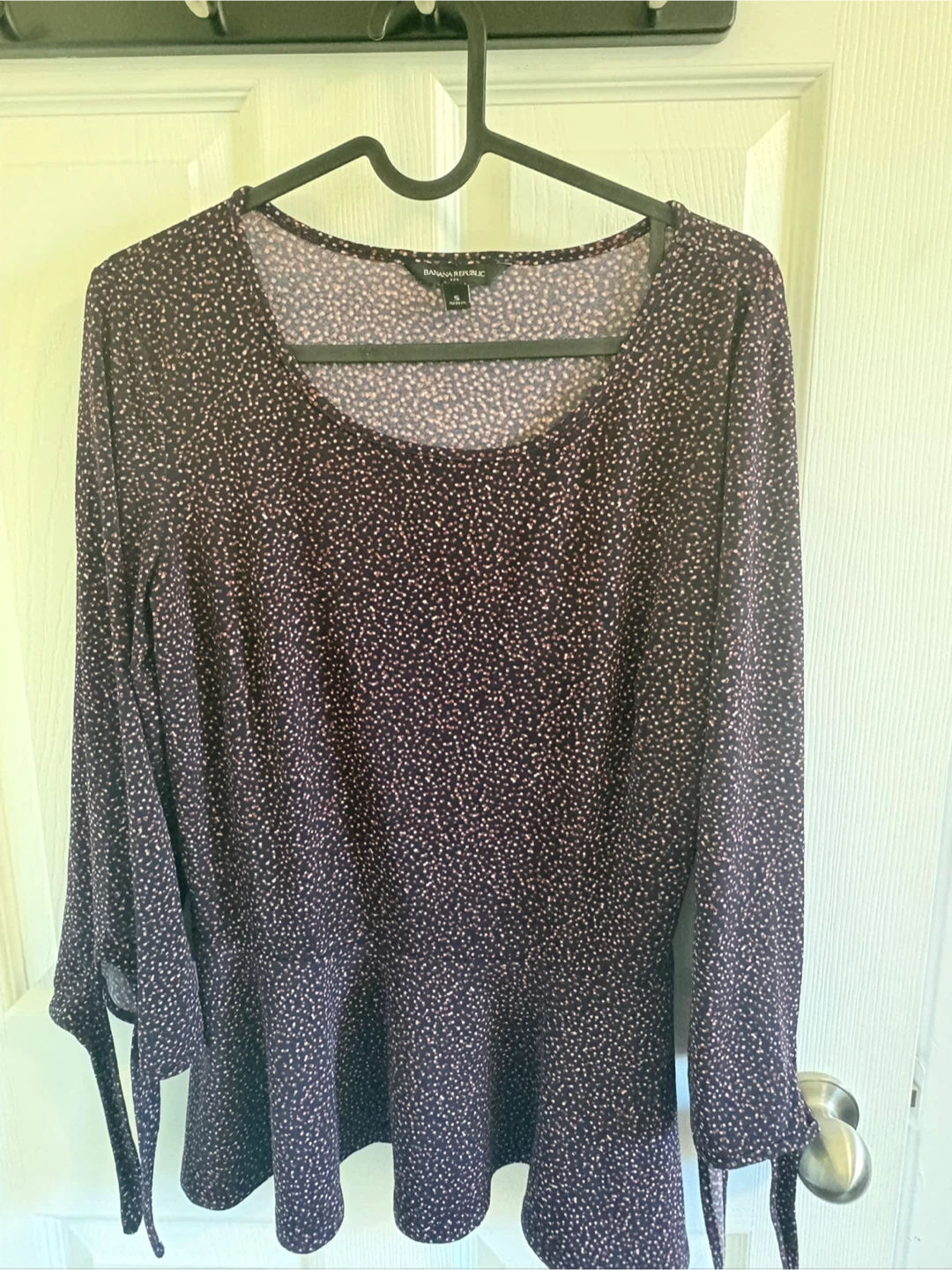 Banana Republic Dotted Blouse (Size S)