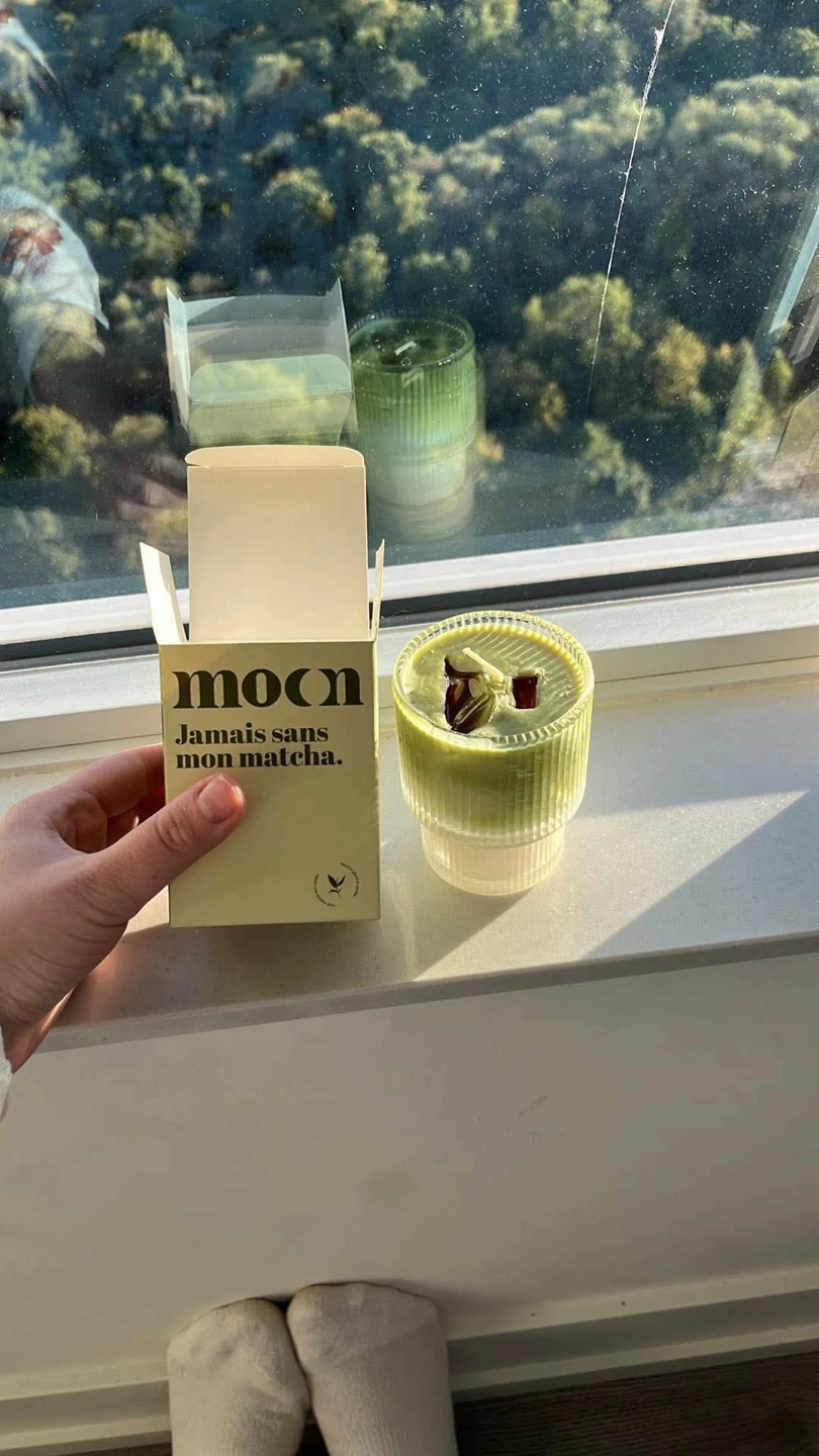 Matcha candle Moonday