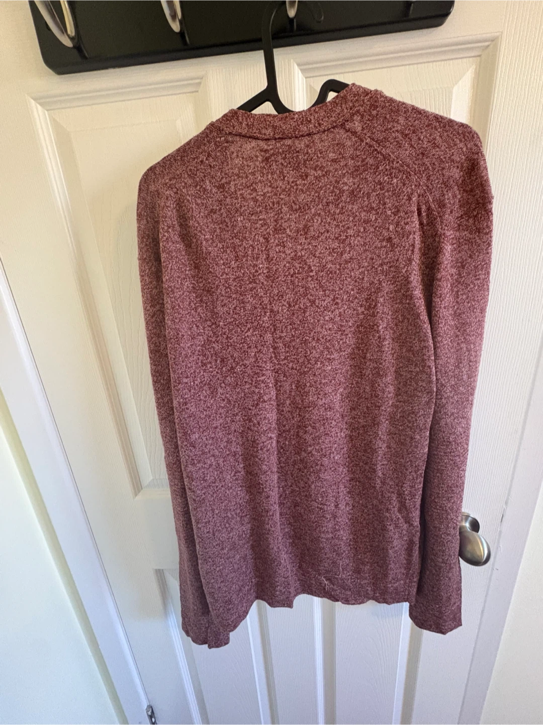 Frank & Oak Maroon Cardigan (Size S) - photo 4