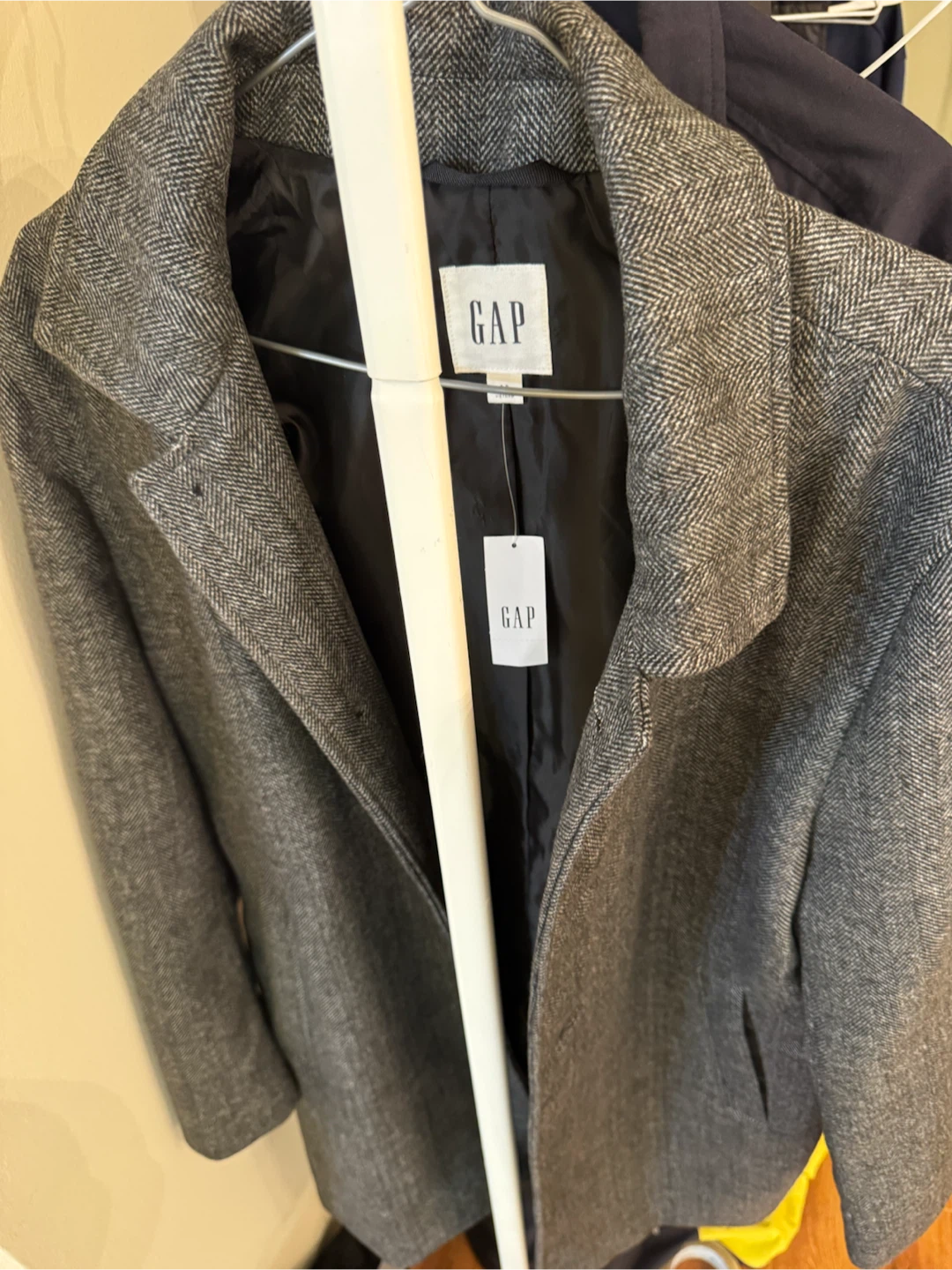 (NEW)GAP Herringbone Overcoat - Size S/P