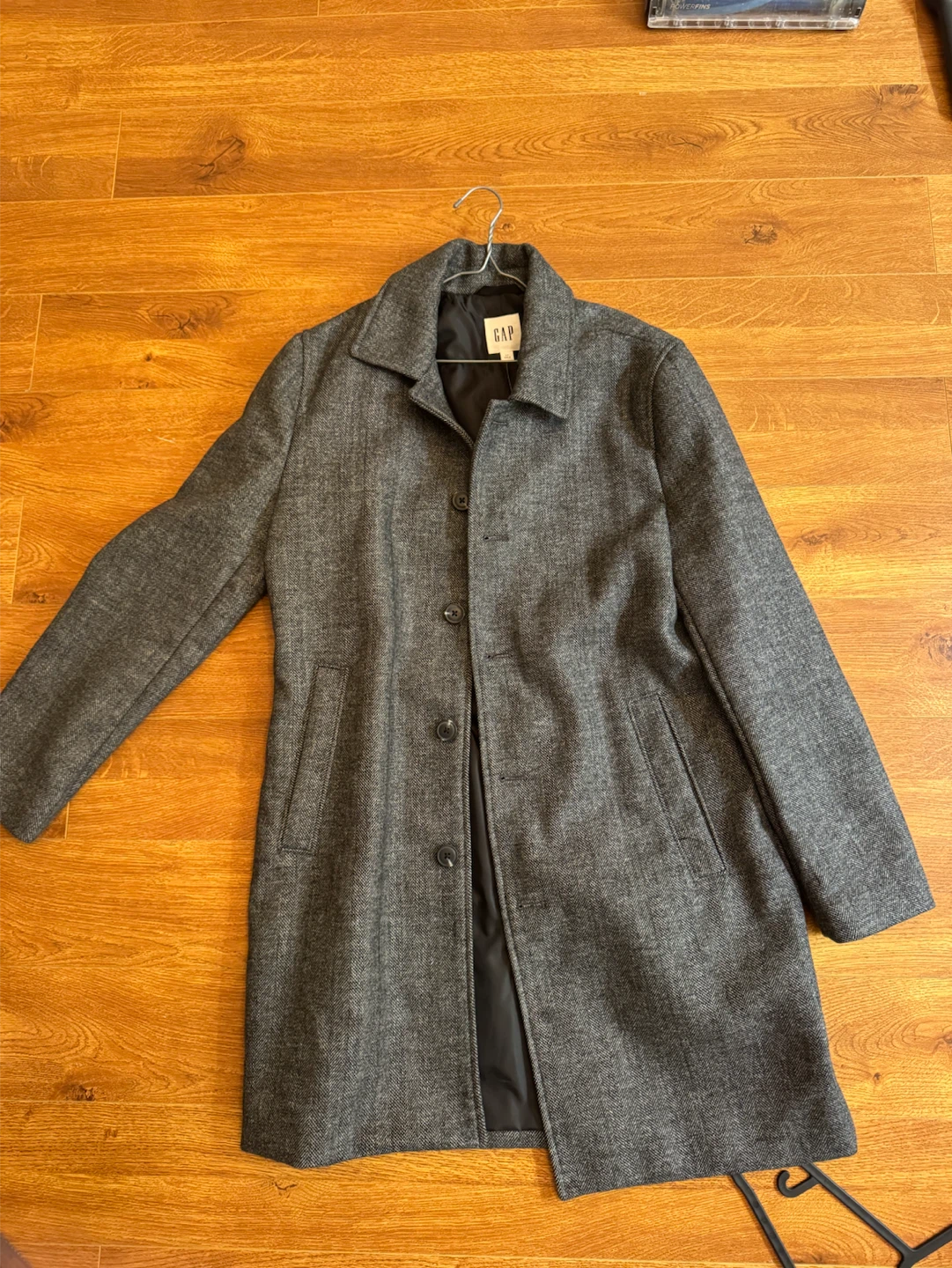 (NEW)GAP Herringbone Overcoat - Size S/P - photo 2