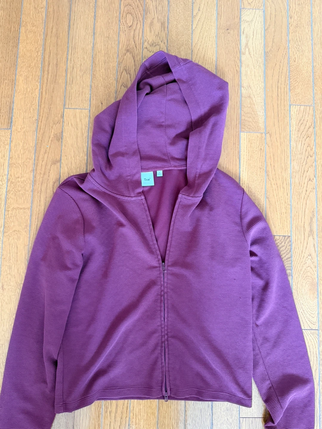 Tna Purple Zip-Up Hoodie