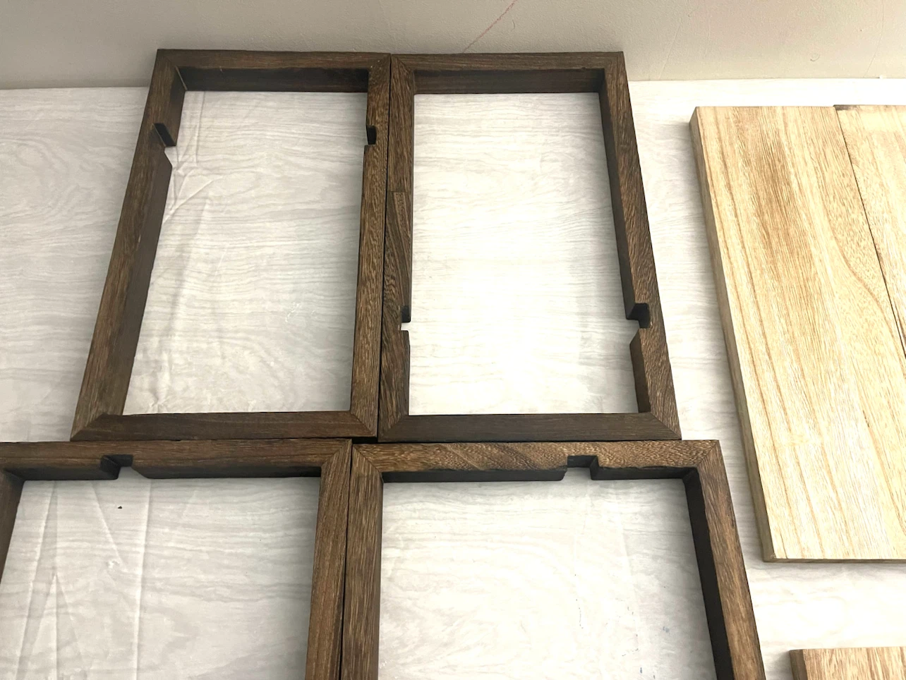 Set of 4 Wall-Mounted Floating Shelves - photo 4