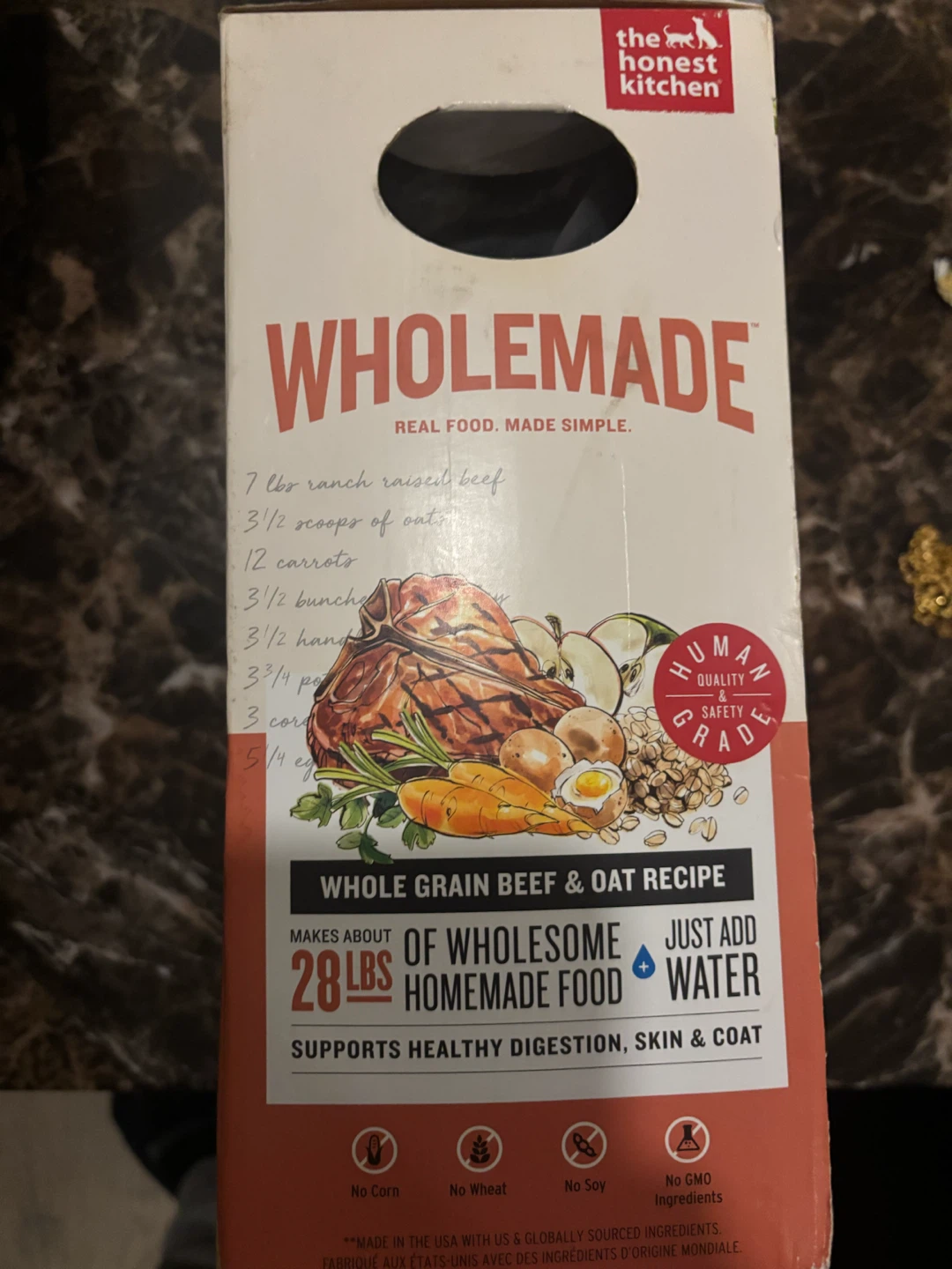 The Honest Kitchen Wholemade Beef & Oat Dog Food - photo 2