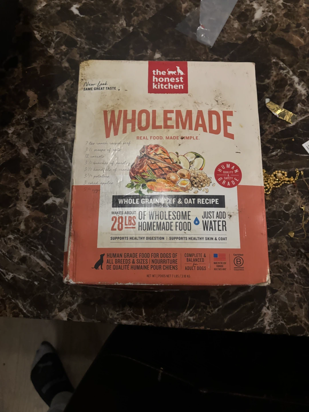 The Honest Kitchen Wholemade Beef & Oat Dog Food - photo 3