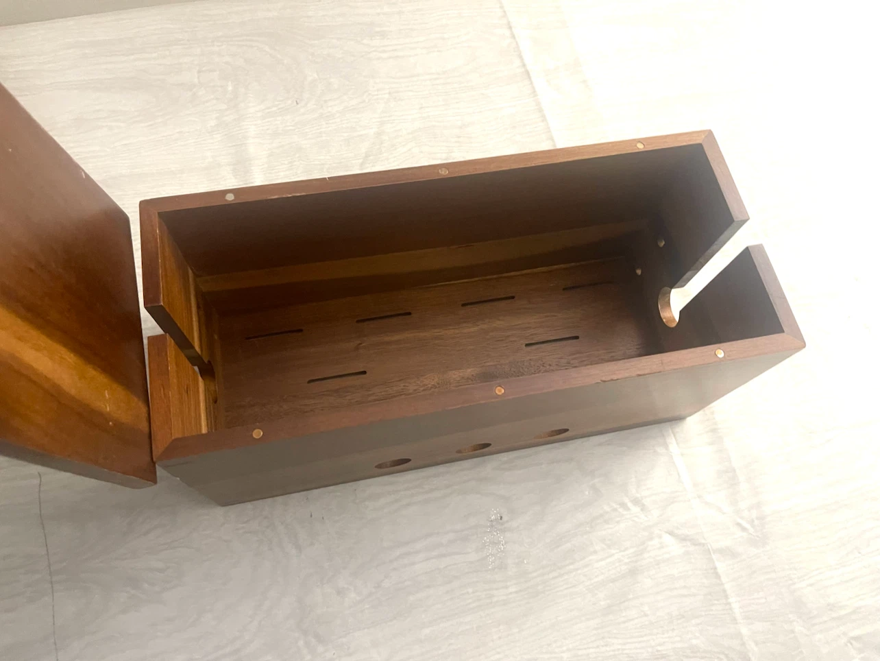 XL Premium Wood Cable Management Box - photo 5
