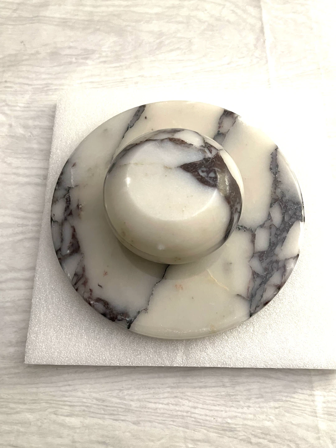 Marble Decorative Pedestal Tray - photo 5