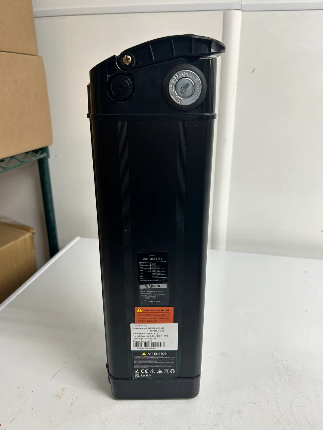 Varun Bike E-Bike Battery 48V 7.8Ah