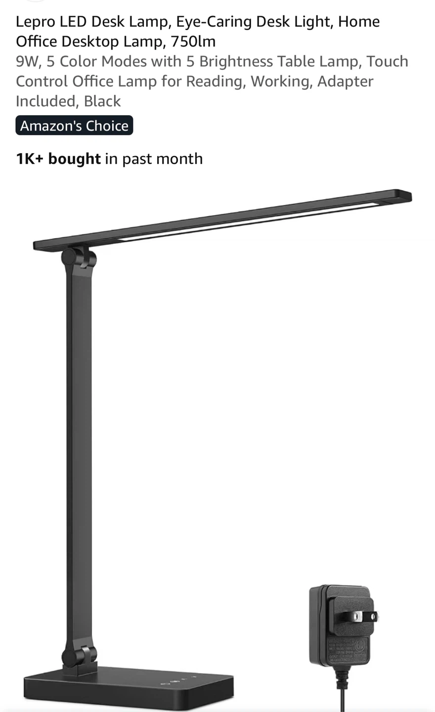Lepro LED Desk Lamp - photo 4