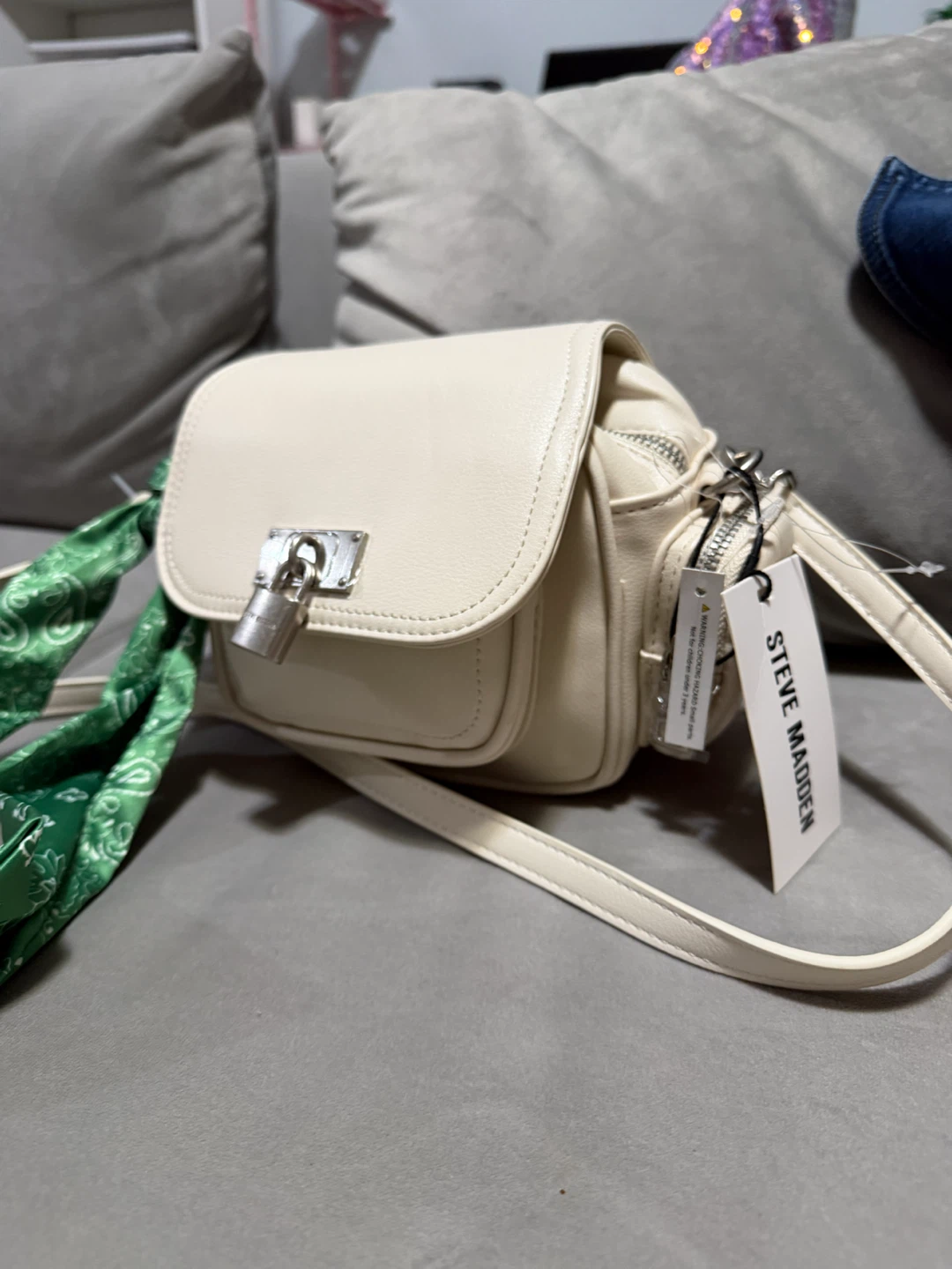 Steve Madden Cream Crossbody Bag - photo 2