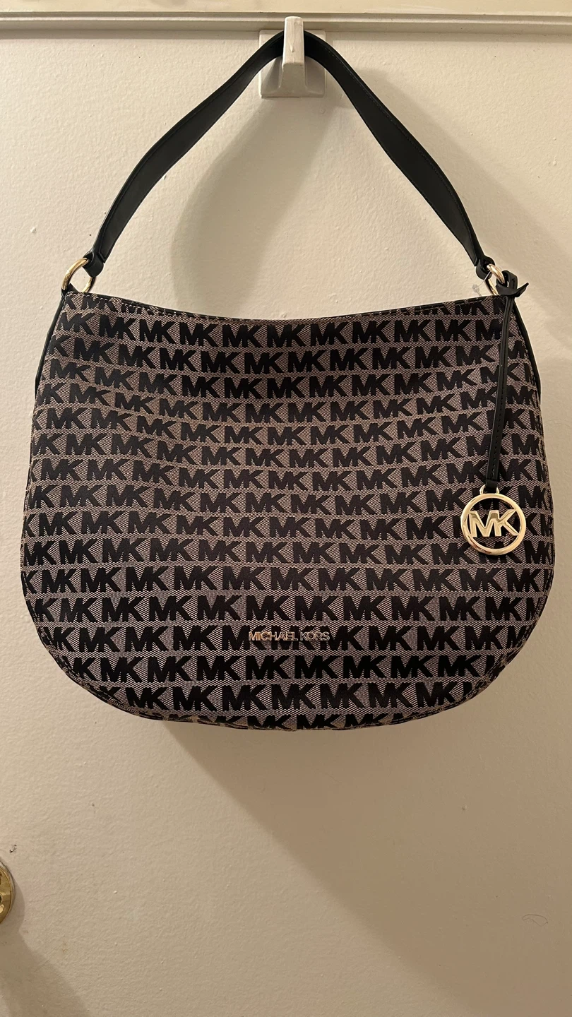 Michael Kors MK Logo Shoulder Bag