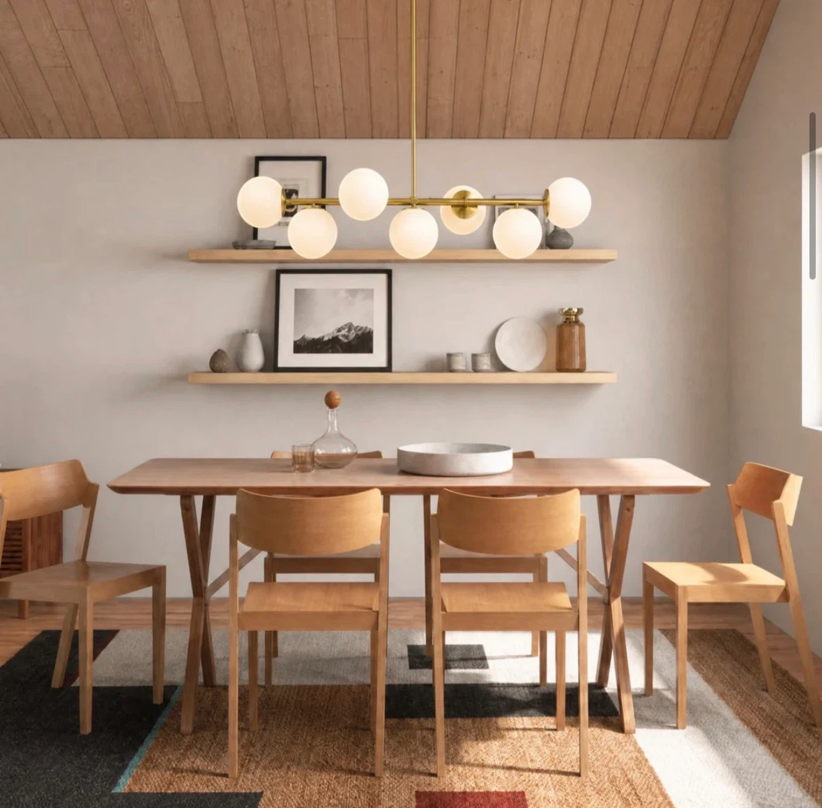 Modern Light Chandelier for Dining Room (Brand New In Box)