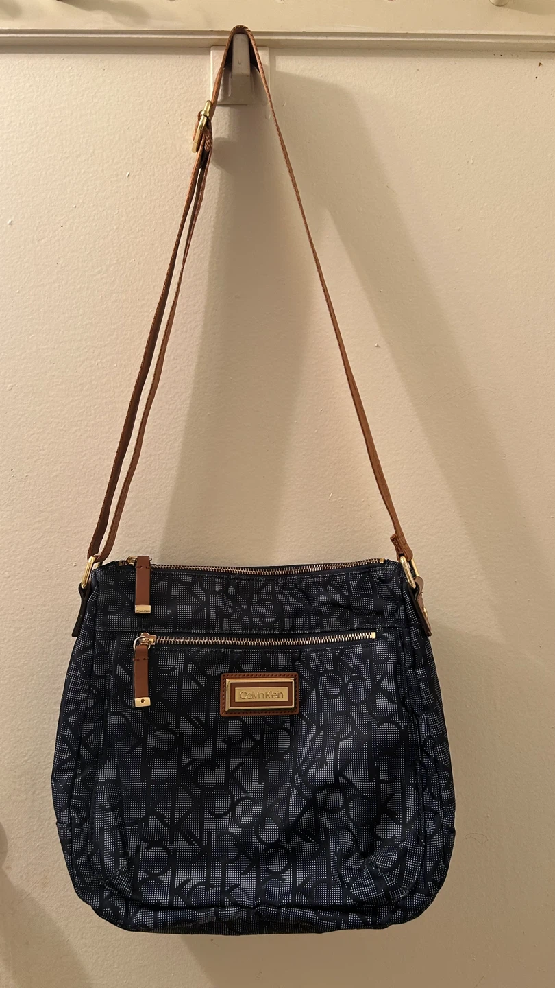 Calvin Klein Monogram Crossbody Bag