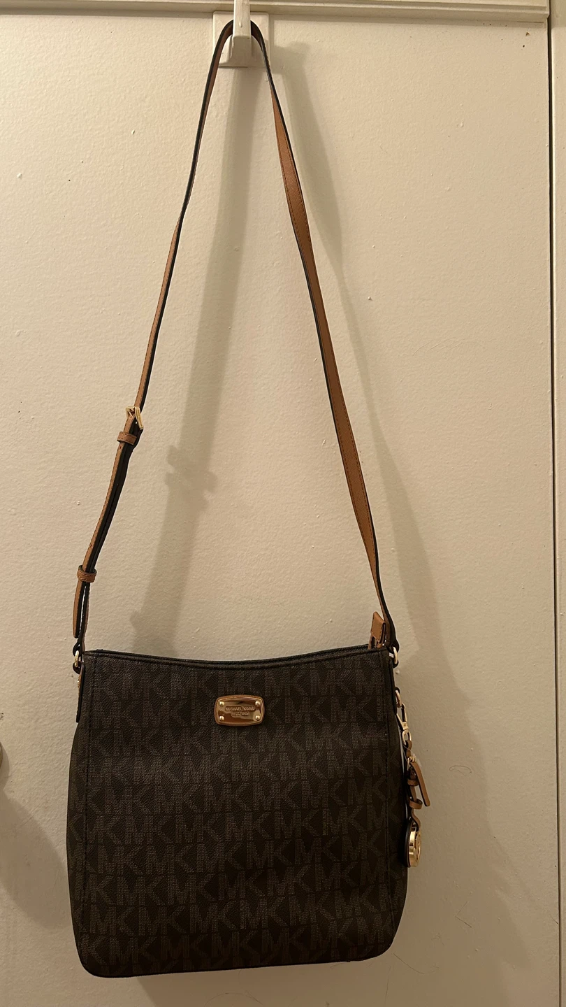 Michael Kors Signature Logo Crossbody Bag