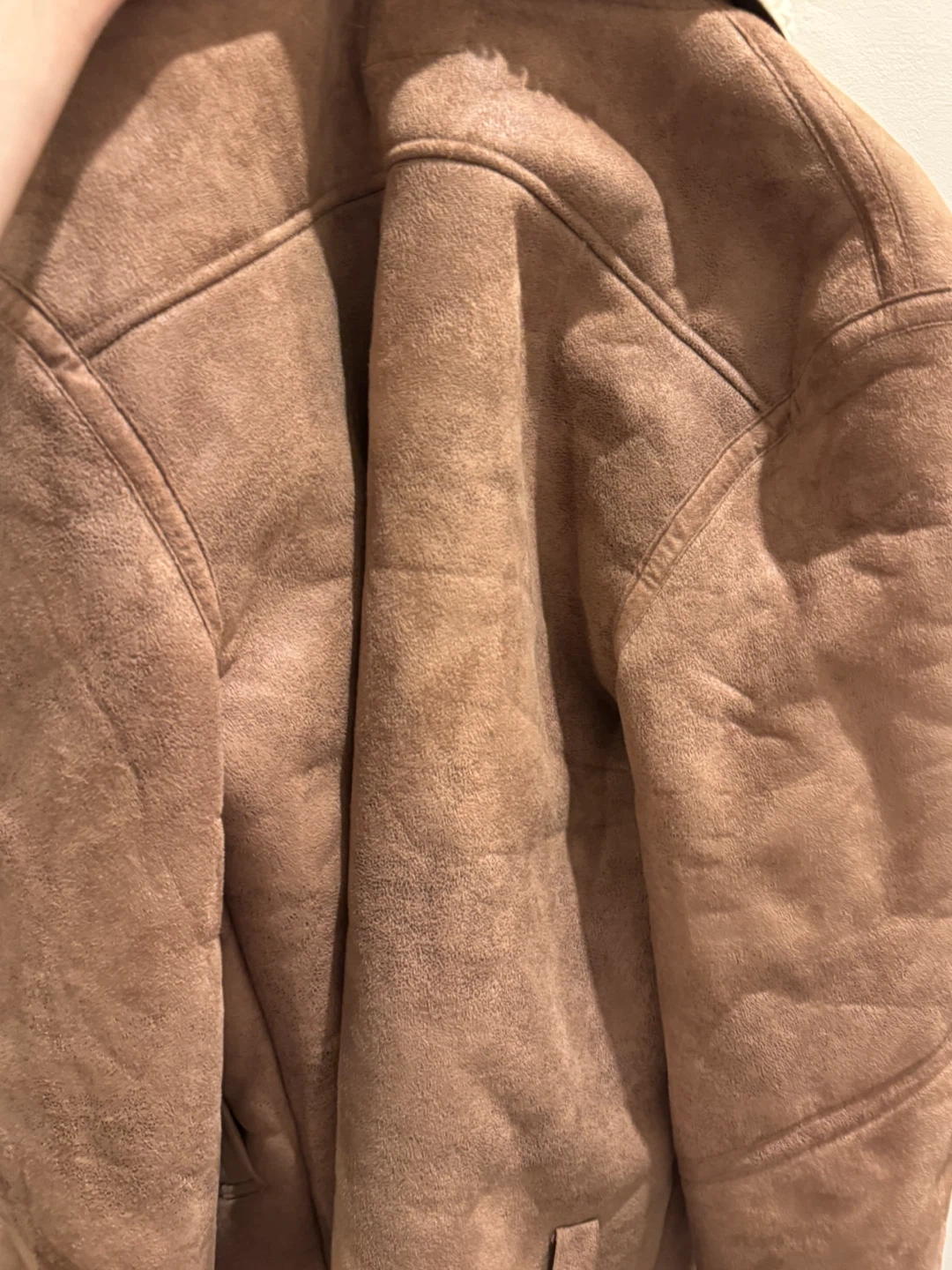 Topman Suede Sherpa Jacket - photo 3