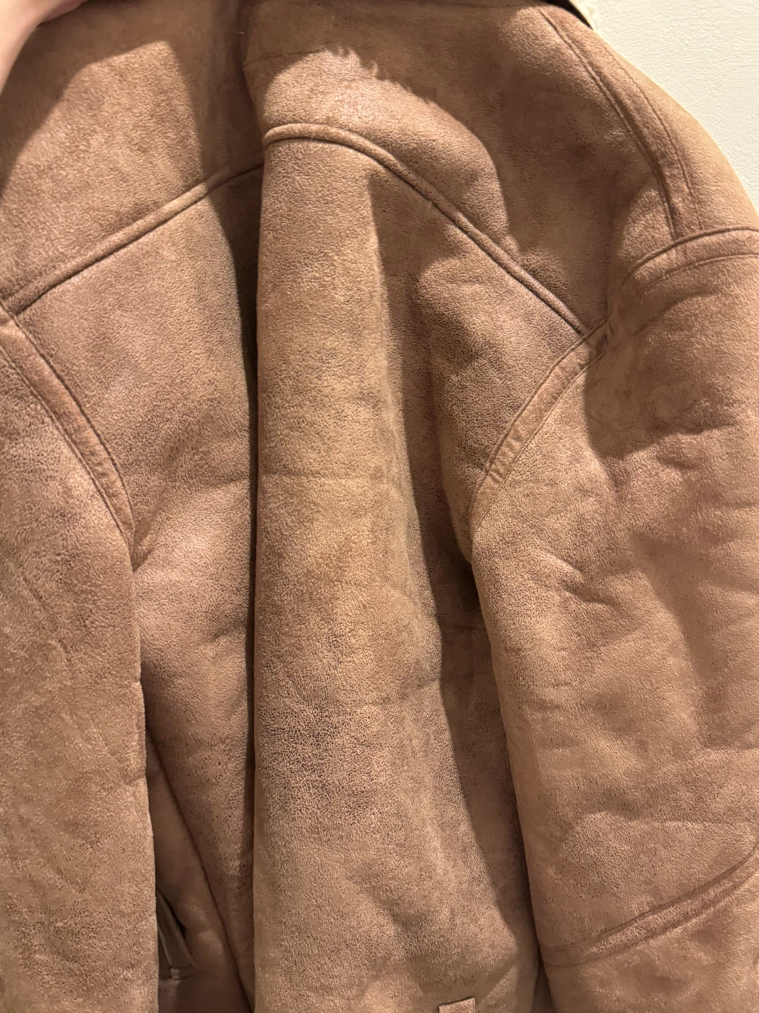 Topman Suede Sherpa Jacket - photo 4