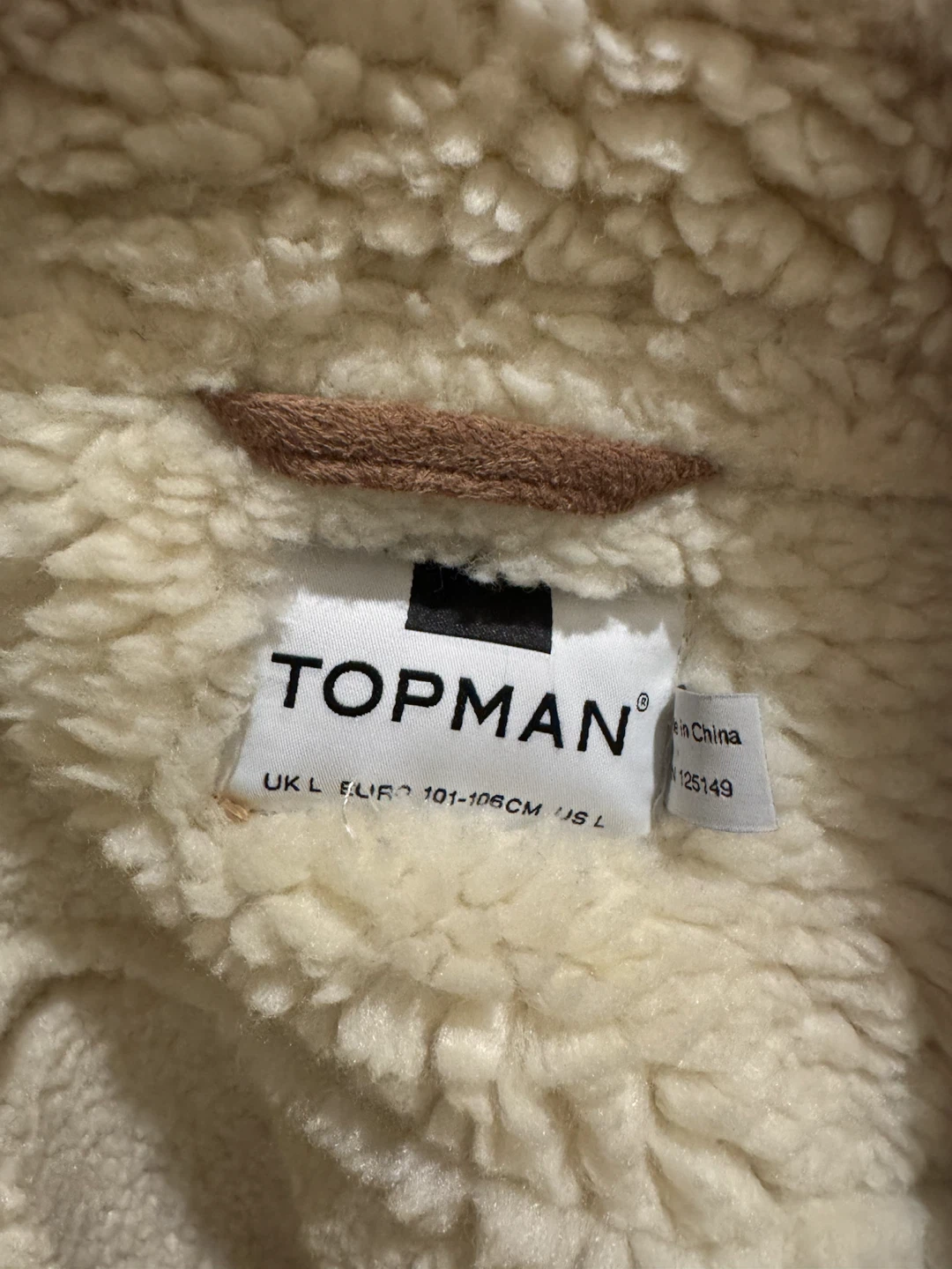 Topman Suede Sherpa Jacket - photo 5