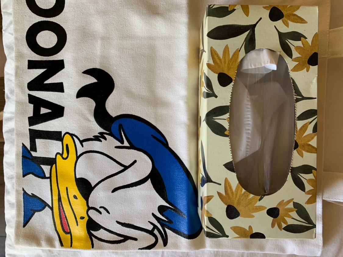 Disney Donald Duck Canvas Tote Bag