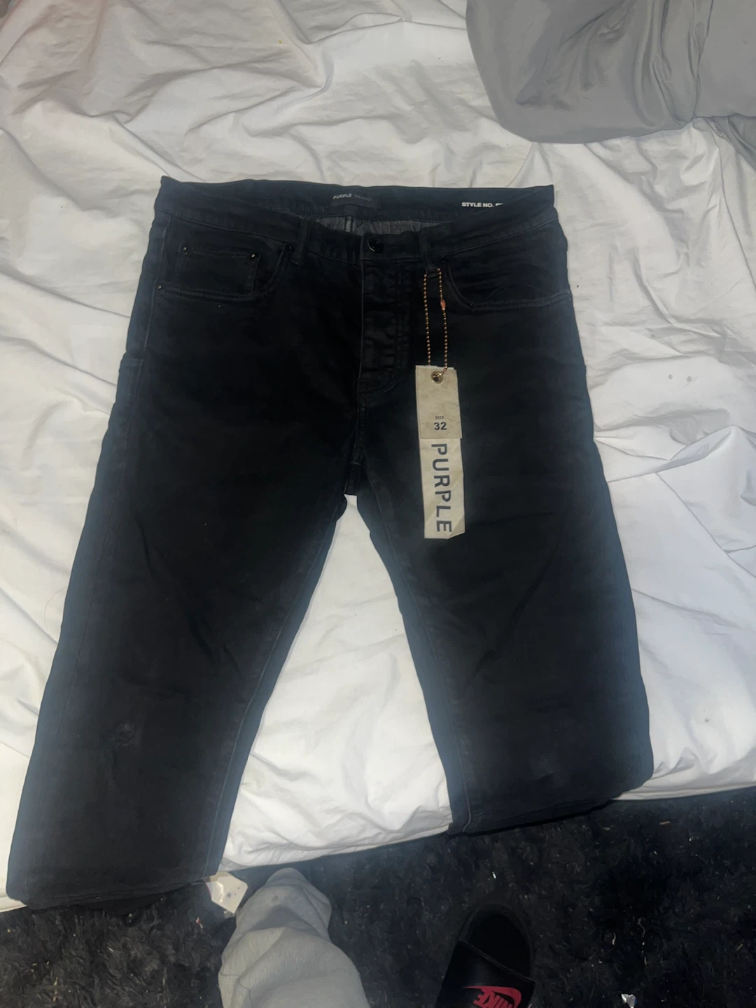Purple Brand P001 Black Jeans Size 32