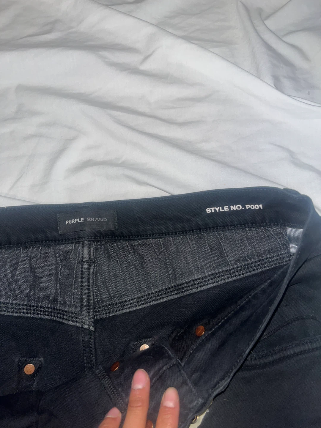 Purple Brand P001 Black Jeans Size 32 - photo 3