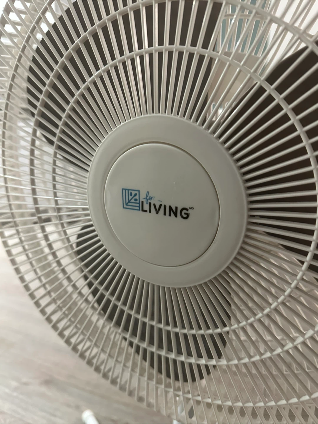For Living White Pedestal Fan - photo 2
