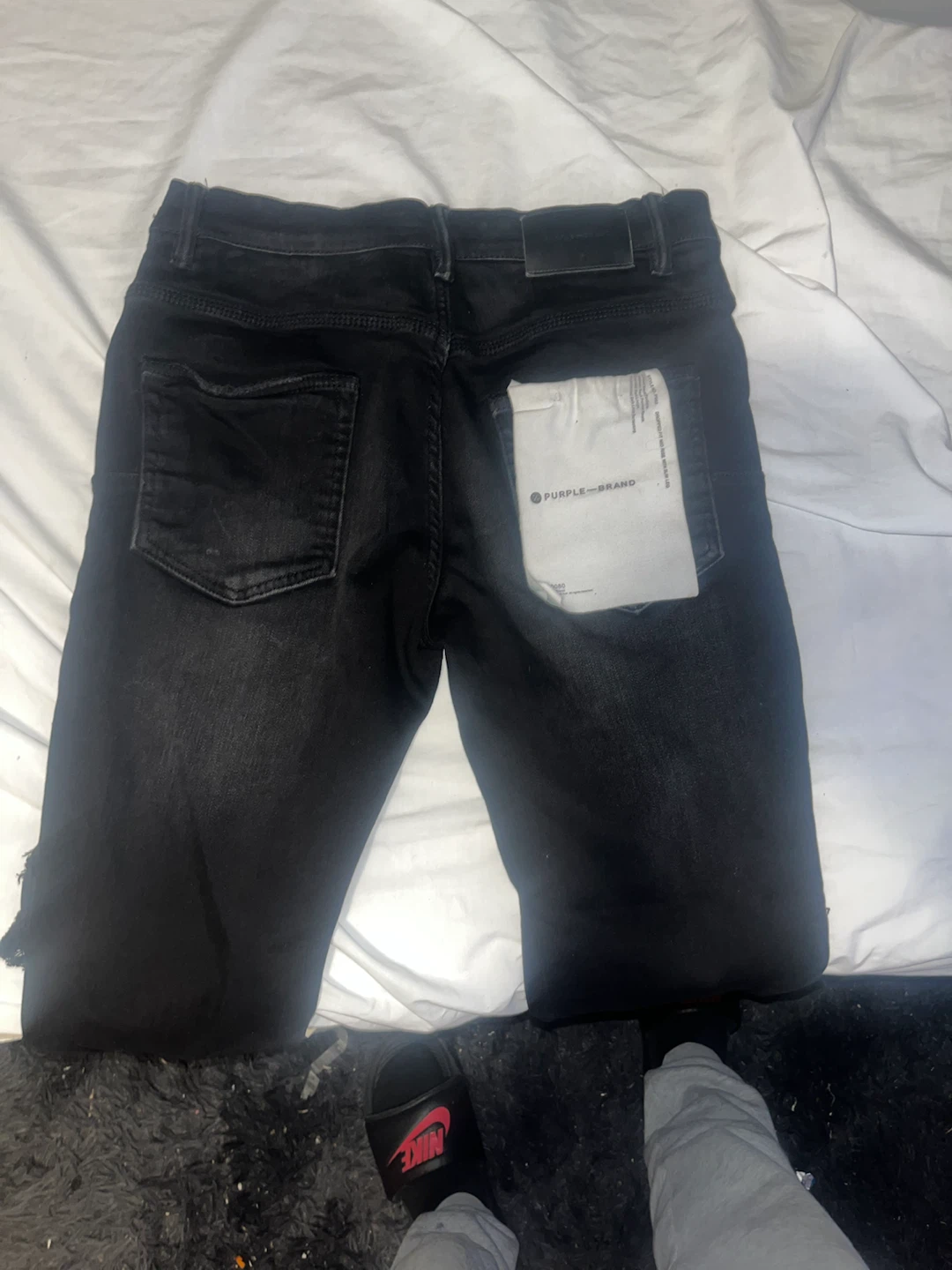 Purple Brand Black Distressed Jeans - photo 2