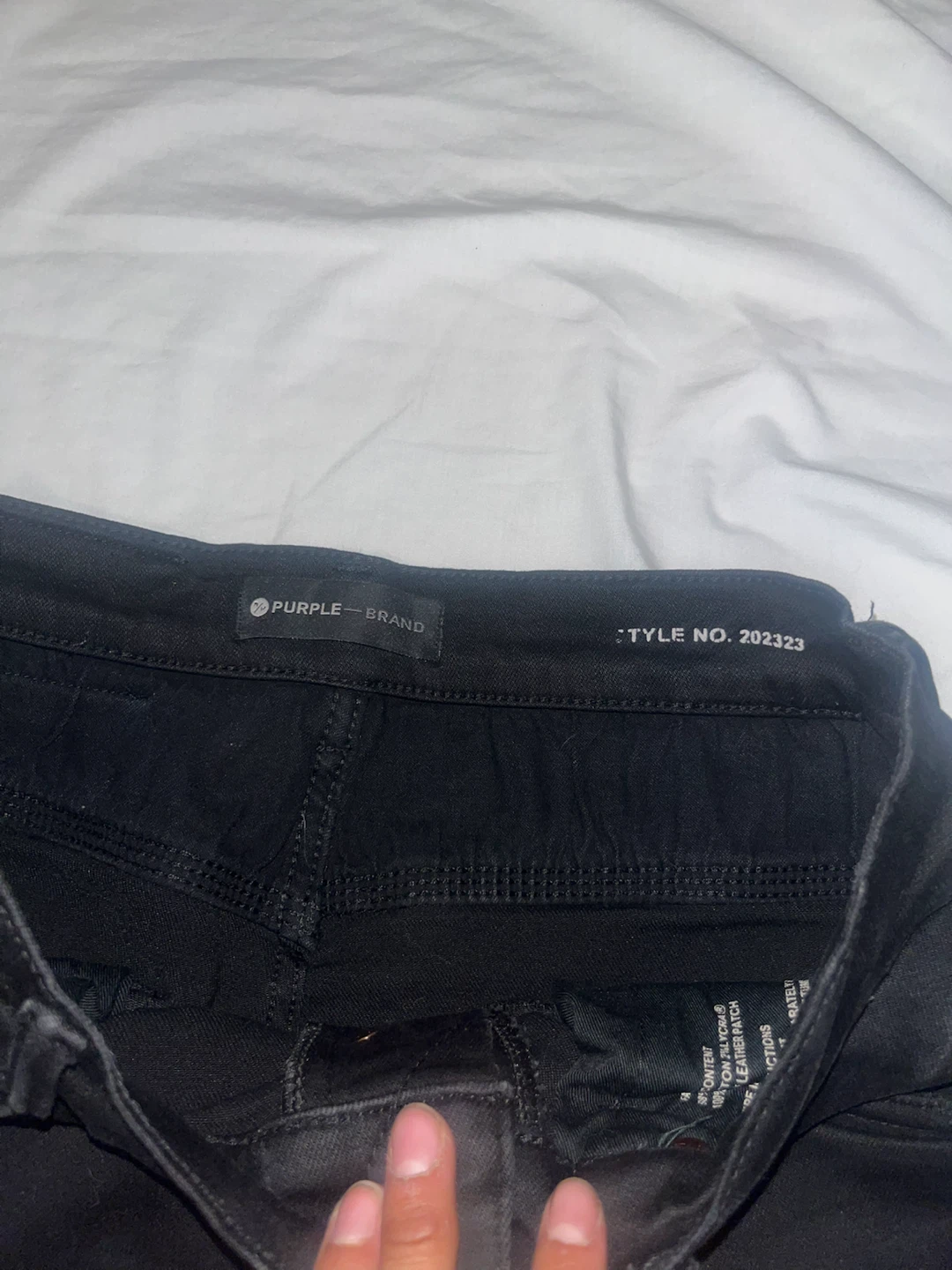 Purple Brand Black Distressed Jeans - photo 3