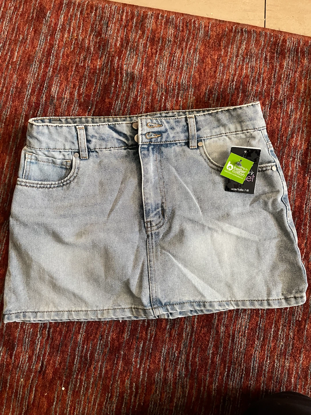 My Sister's Closet Denim Skort Size 16 - photo 2