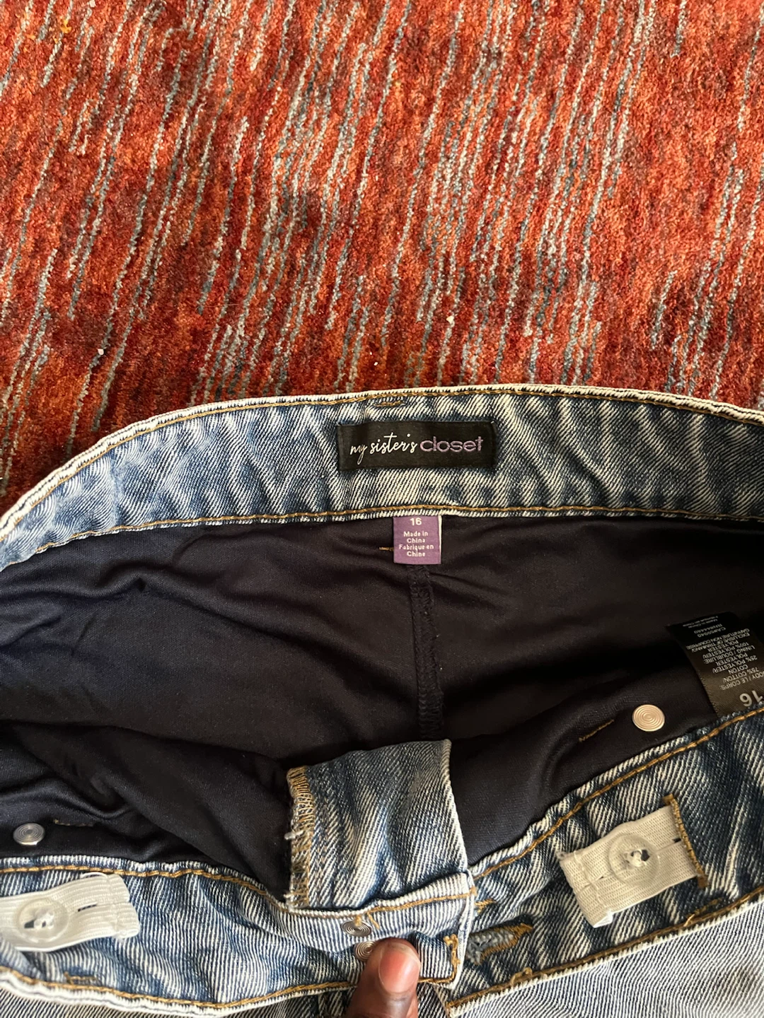 My Sister's Closet Denim Skort Size 16 - photo 4