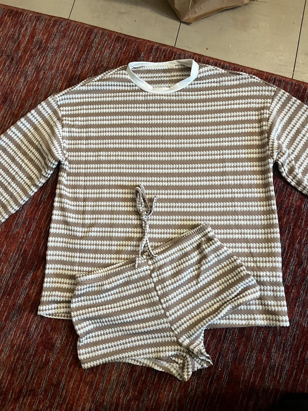 Striped Lounge Set