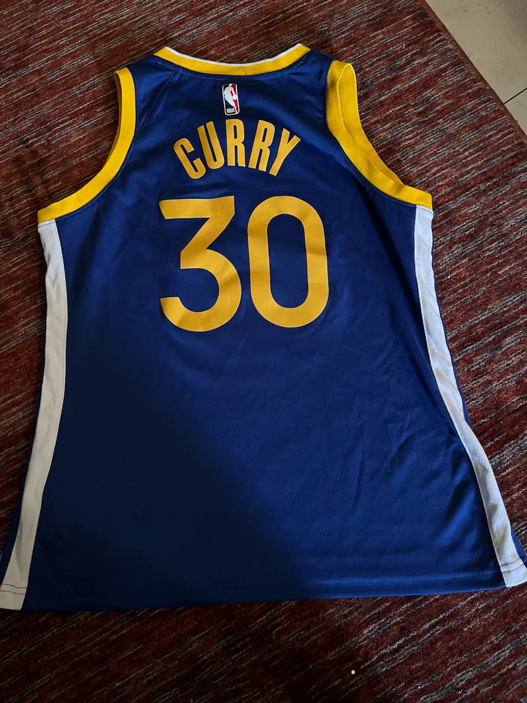 Nike Stephen Curry Golden State Warriors Jersey - photo 2