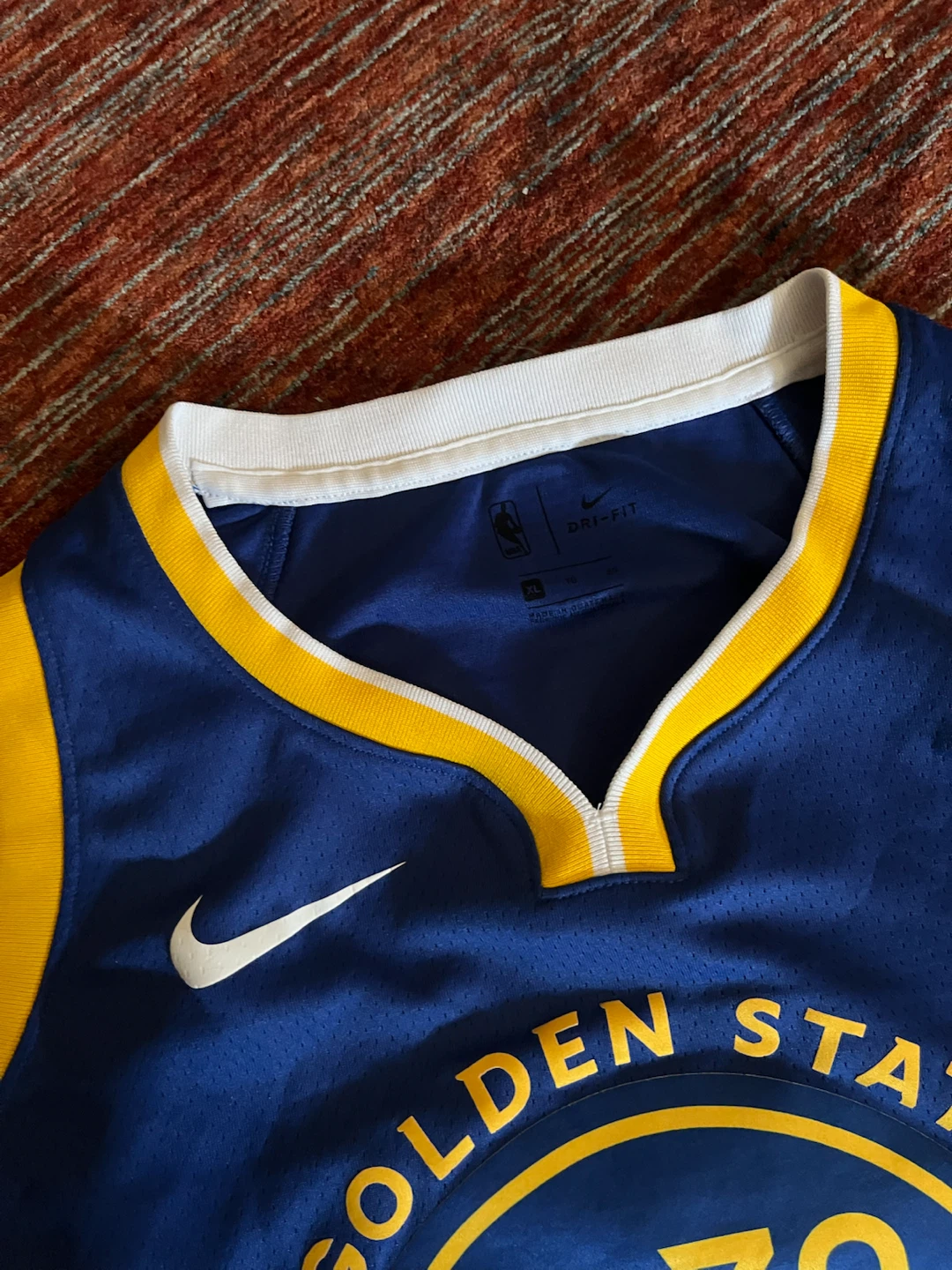 Nike Stephen Curry Golden State Warriors Jersey - photo 4