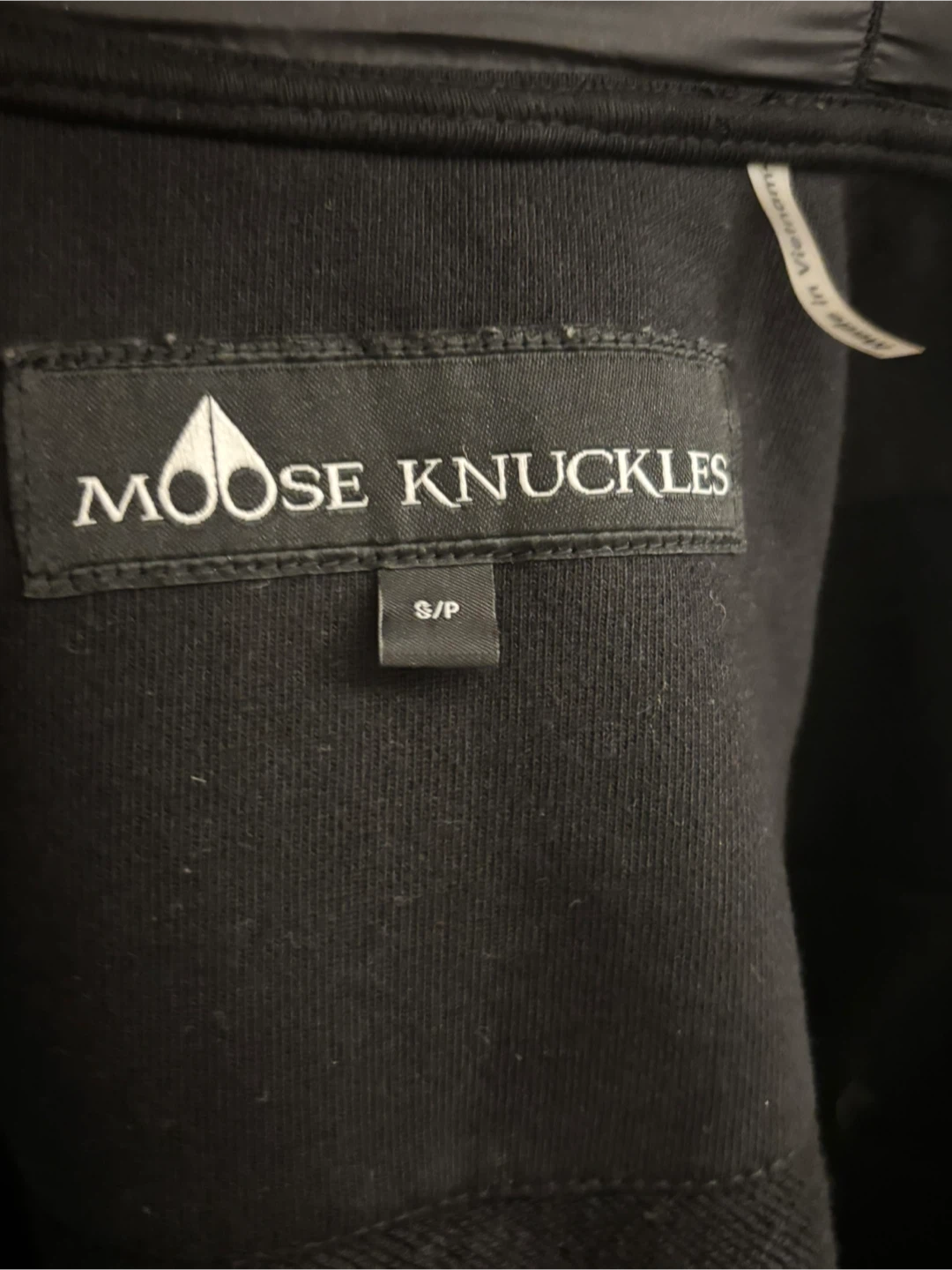Moose Knuckles Black Hoodie - photo 3