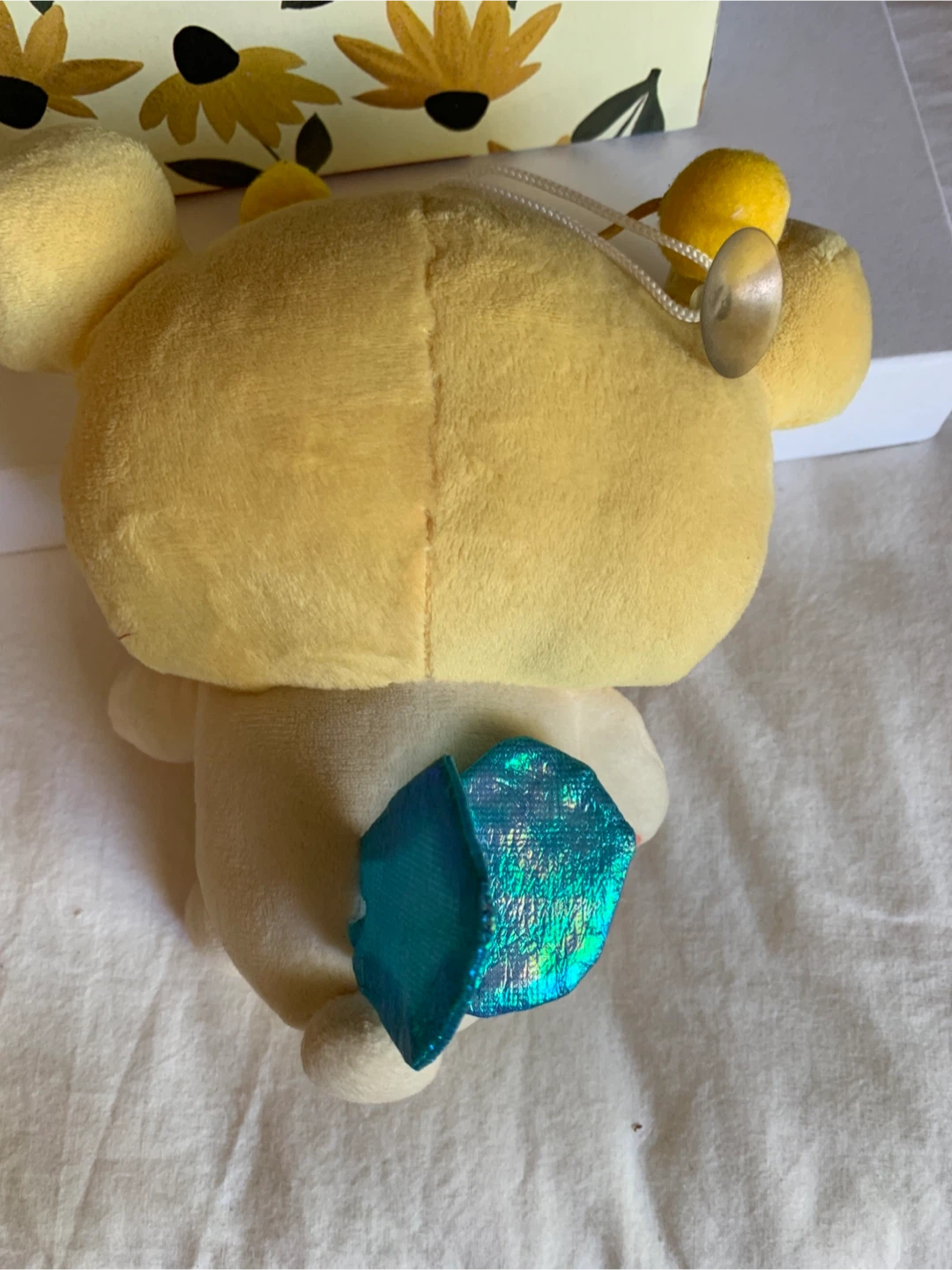 Rilakkuma Bee Plush Keychain - photo 3