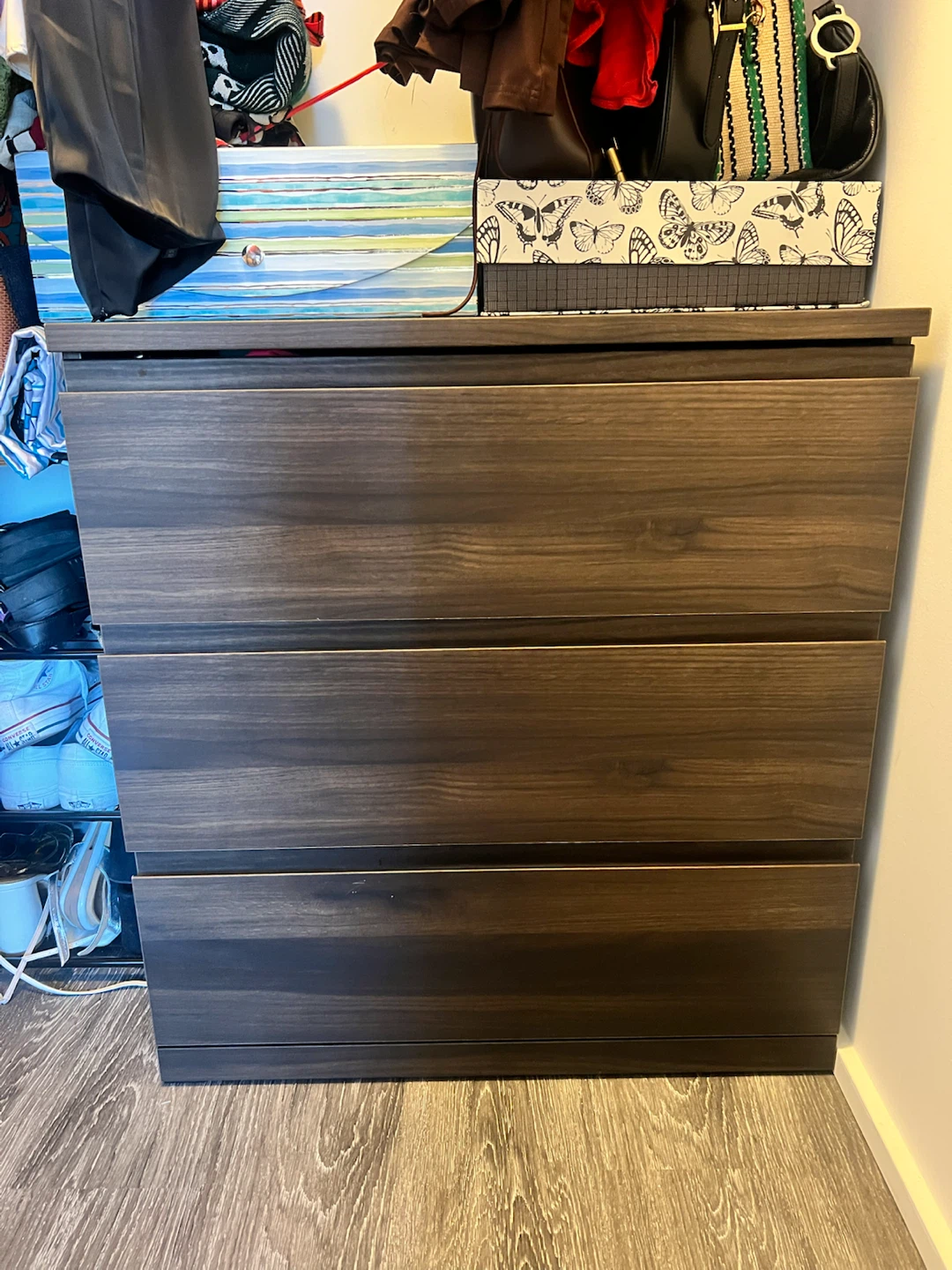 IKEA Stroklinta 3-Drawer Chest - photo 2