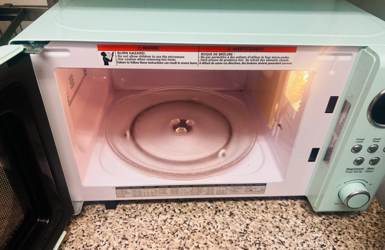 Insignia Retro Microwave - Light Green - photo 2