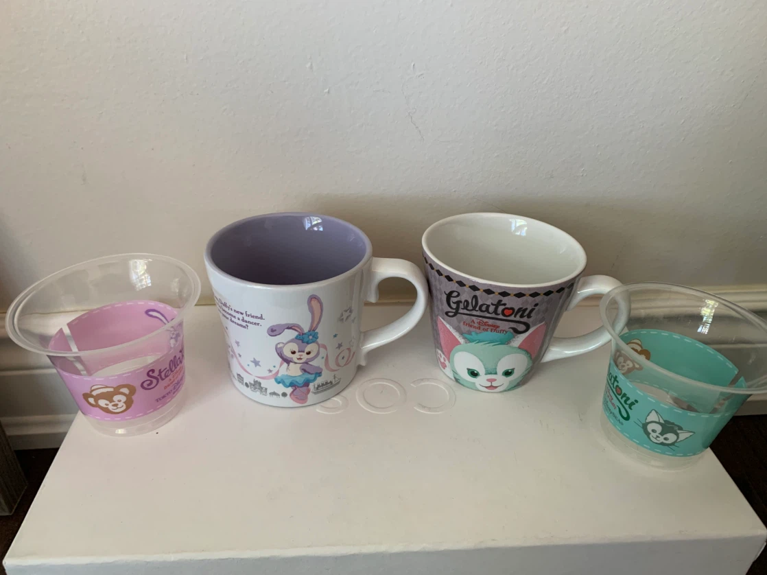 2pcs Tokyo DisneySea StellaLou and Gelatoni Mugs - photo 3