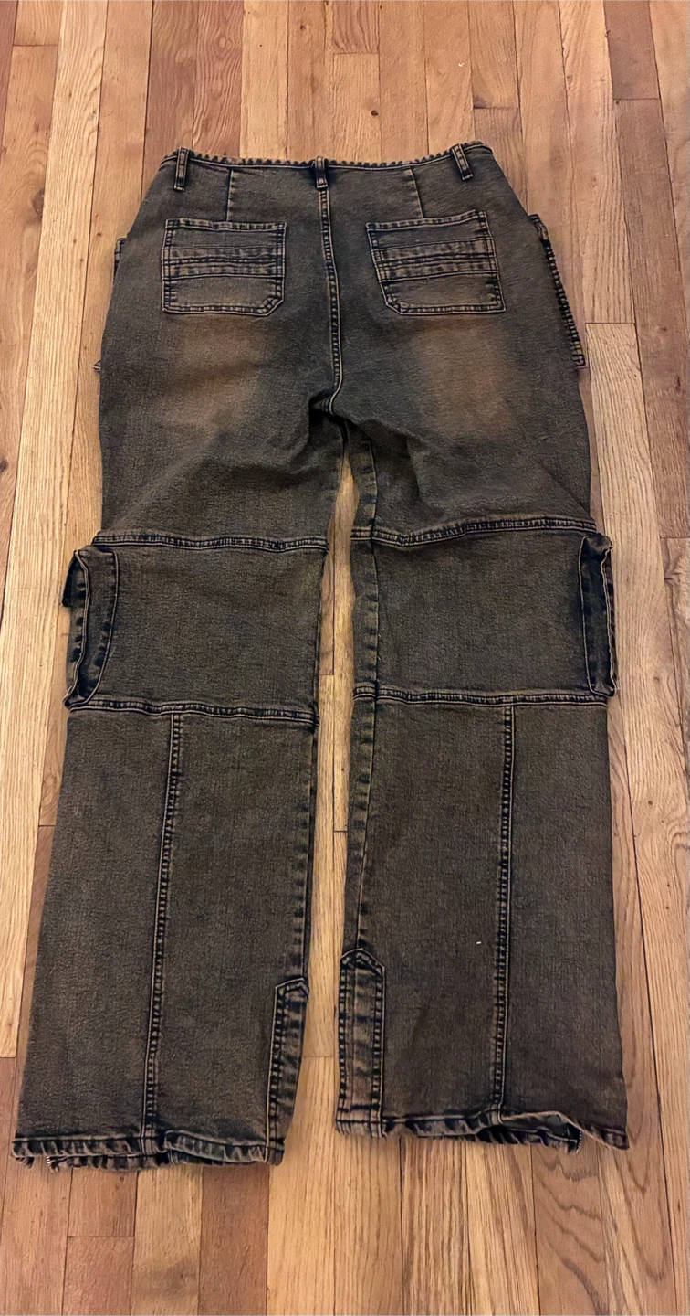DANGEROUSLY IN LOVE CARGO JEANS by Brittany Marche - photo 3