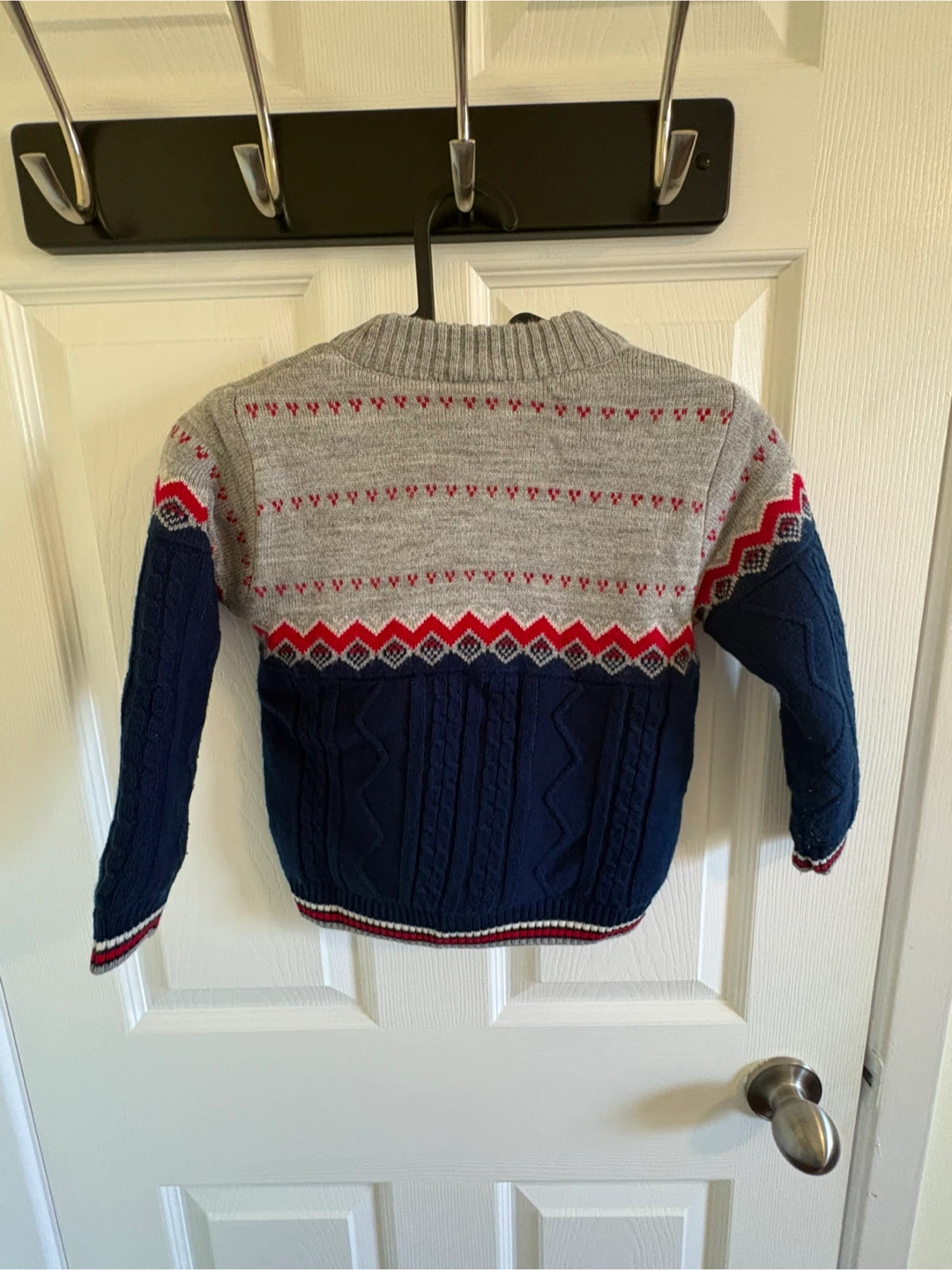 Toddler Fleece & Wool Knit Sweater (2–3 Years) - photo 2