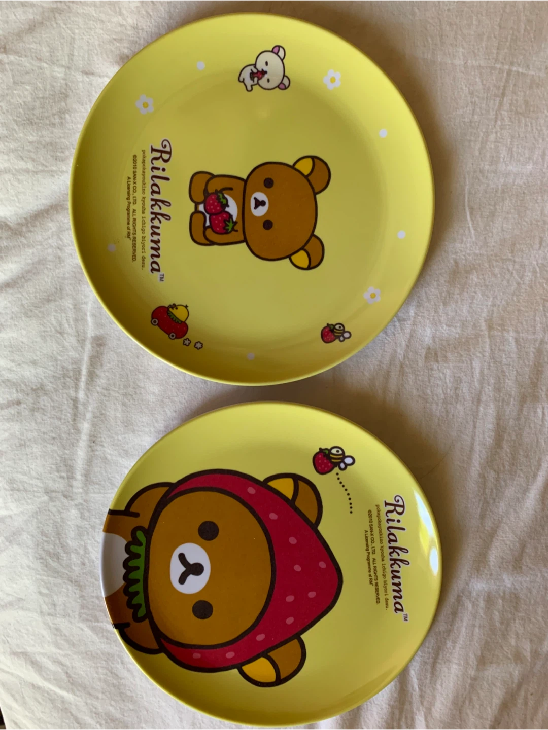 Set of 4 Rilakkuma Happy Plates - photo 3