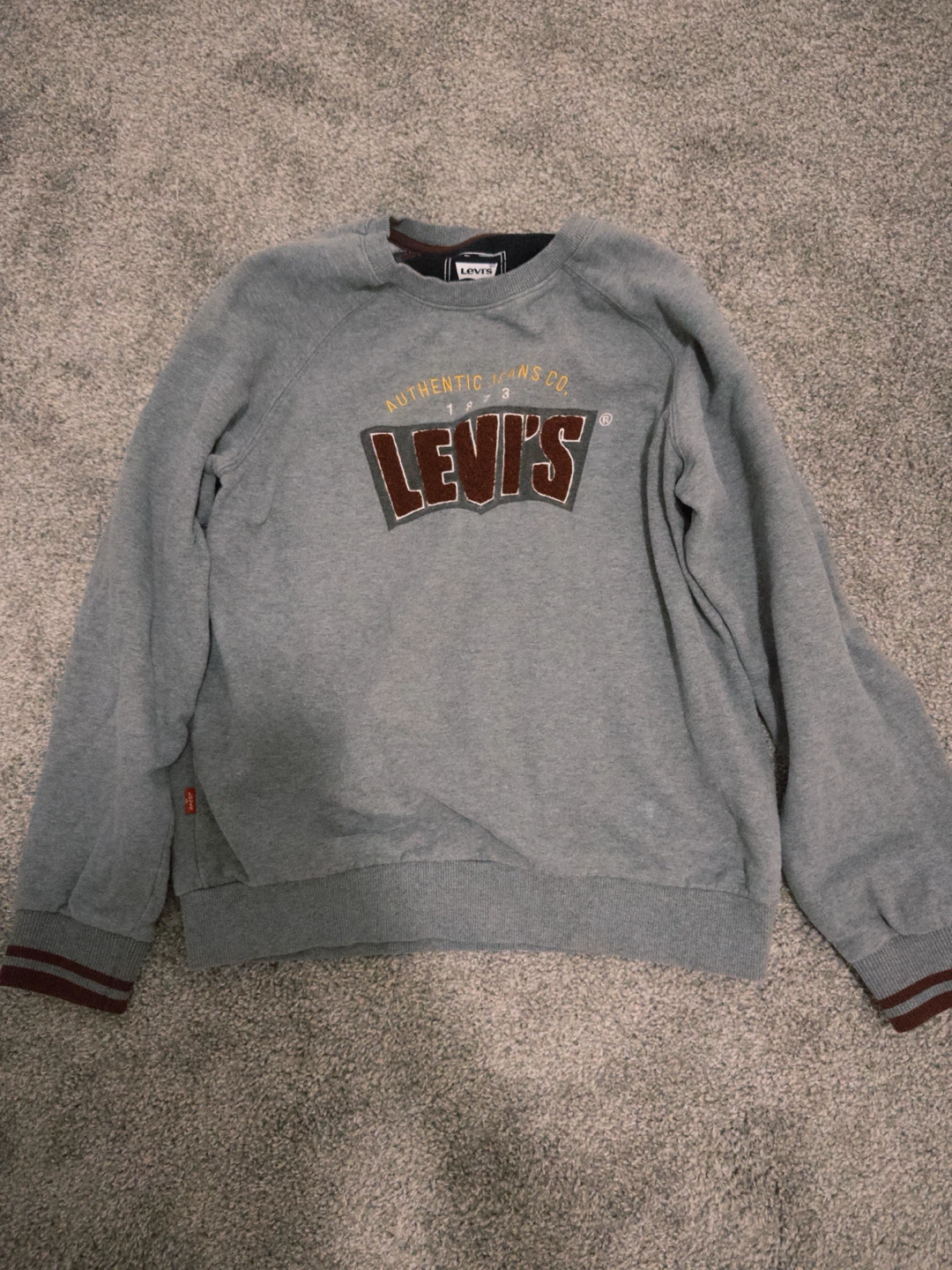 Levi’s Grey crewneck sweatshirt