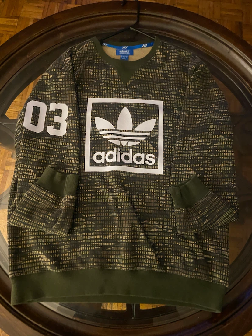 Adidas Originals Camo Trefoil Sweatshirt - photo 2