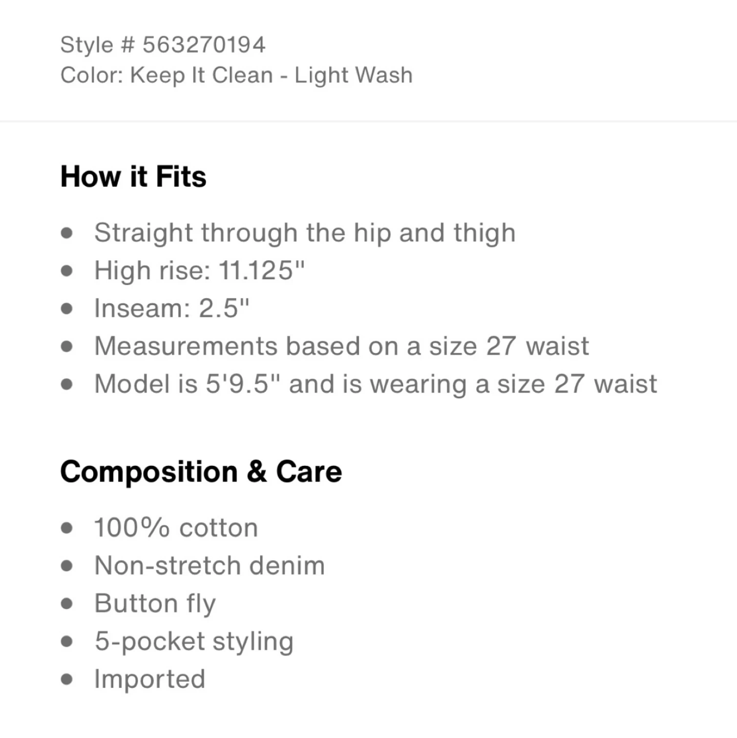 Levi's 501 high-waisted shorts (size US 30) - photo 5