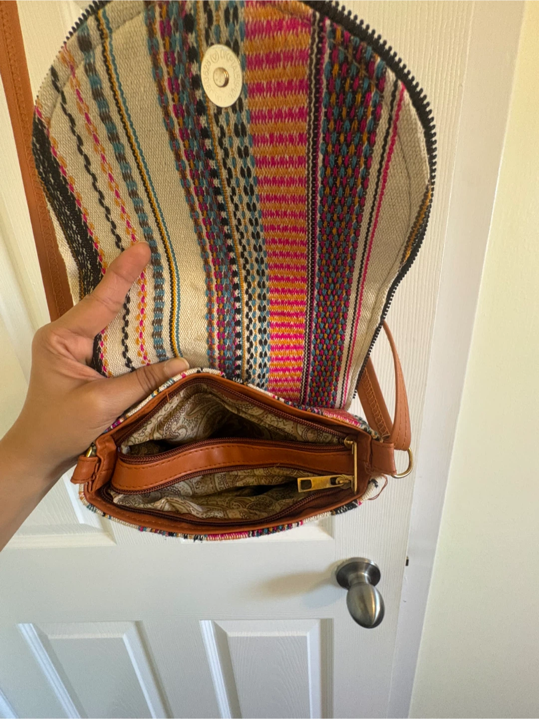 Colorful Woven Shoulder Bag - photo 5
