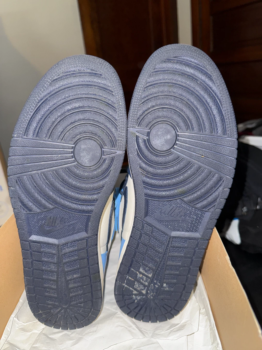 Nike Air Jordan 1 Obsidian High Top Sneakers
